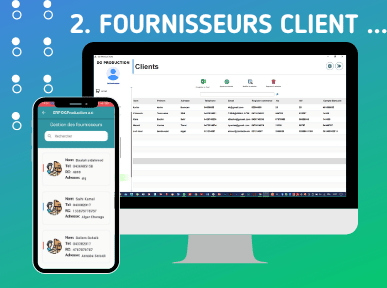 Fournisseurs et clients