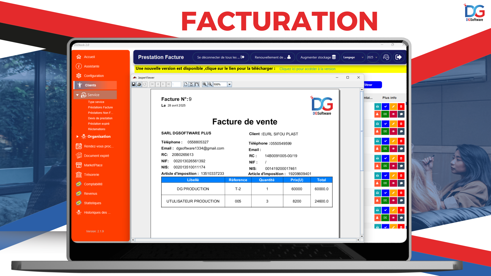 Édition de devis et proforma professionnels