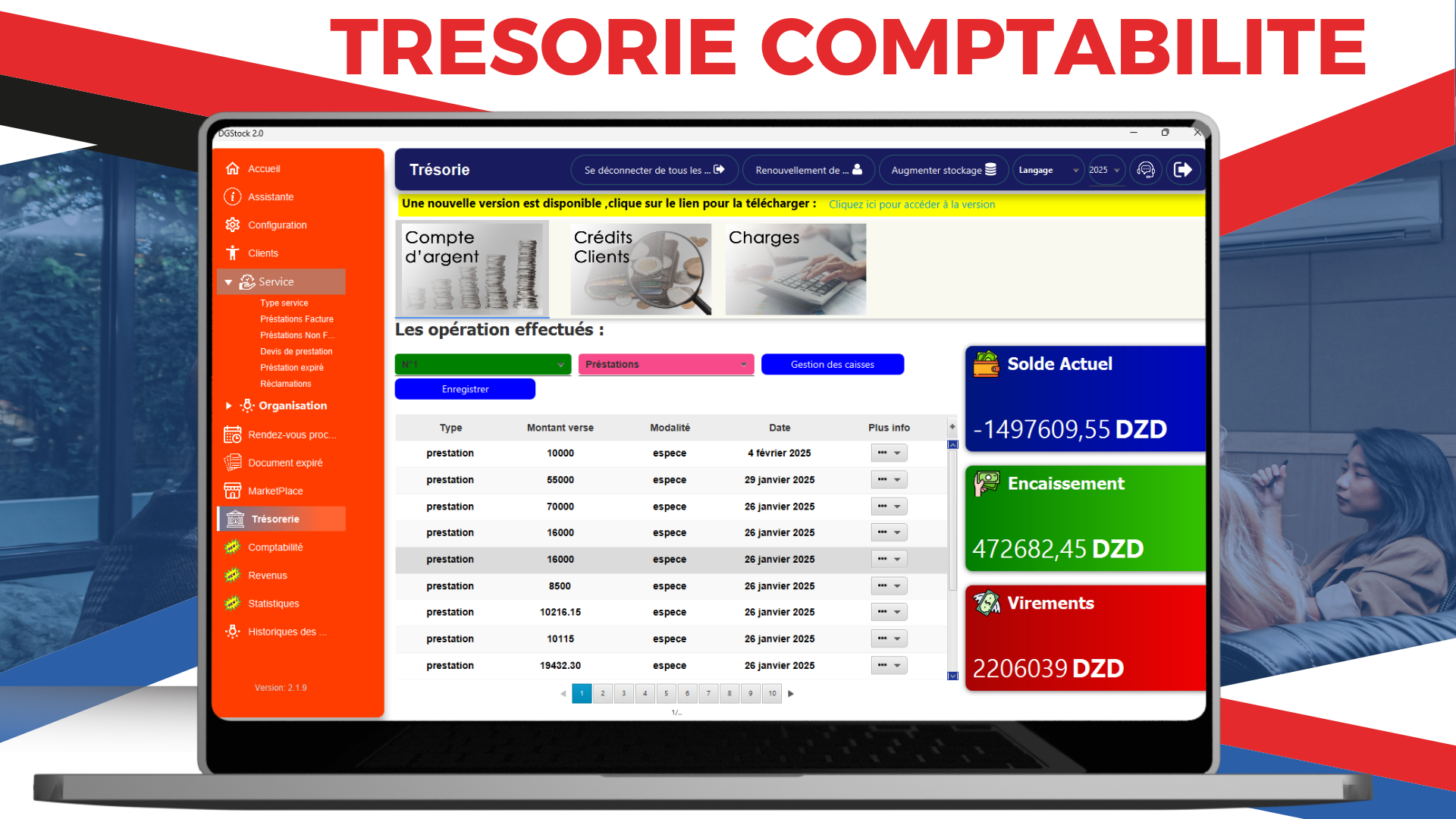 Gestion financière et comptabilité intégrée