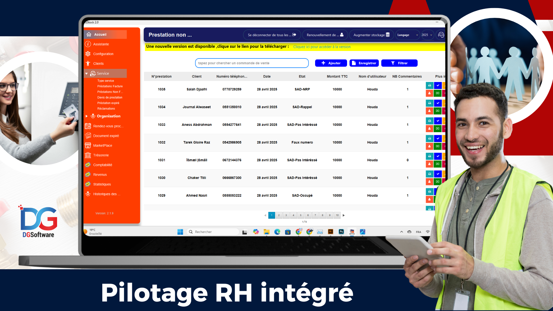 Pilotage RH intégré