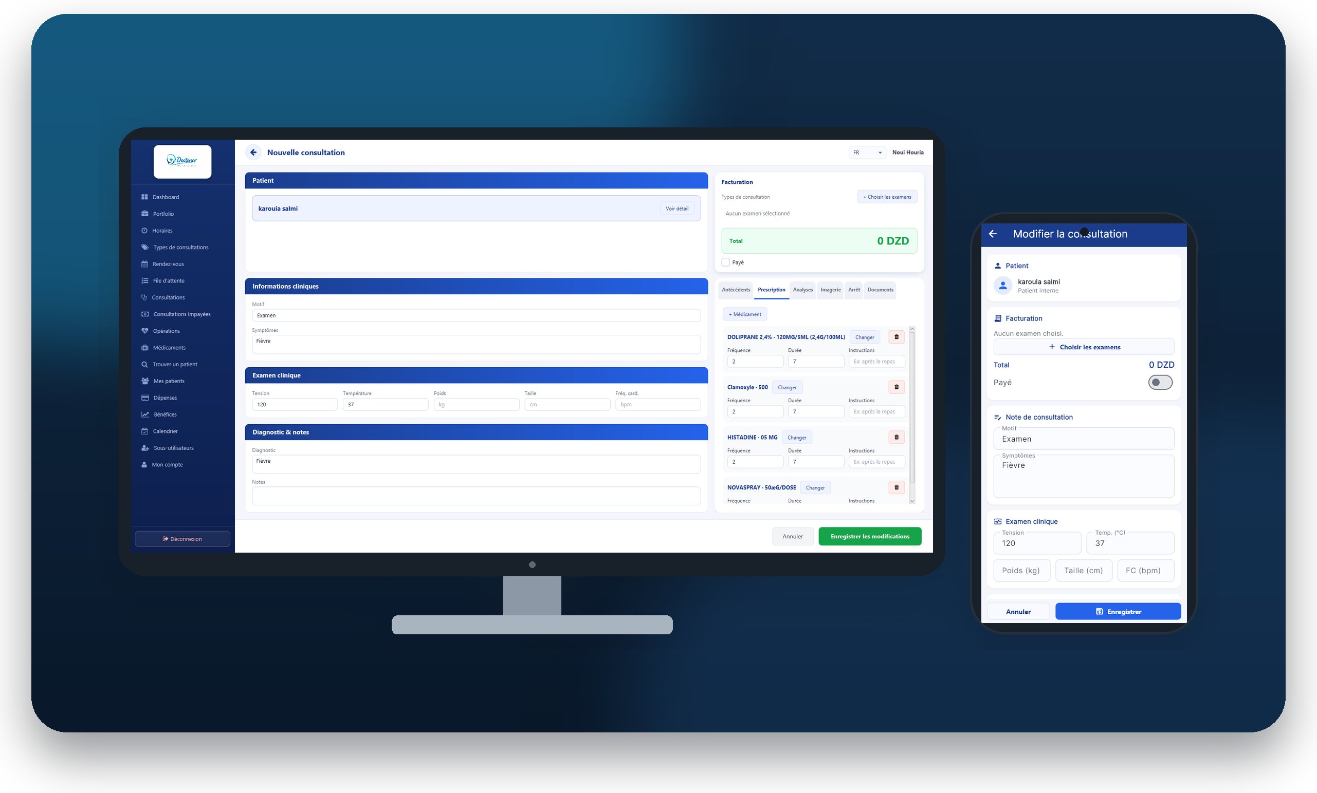 Consultation & Paiement